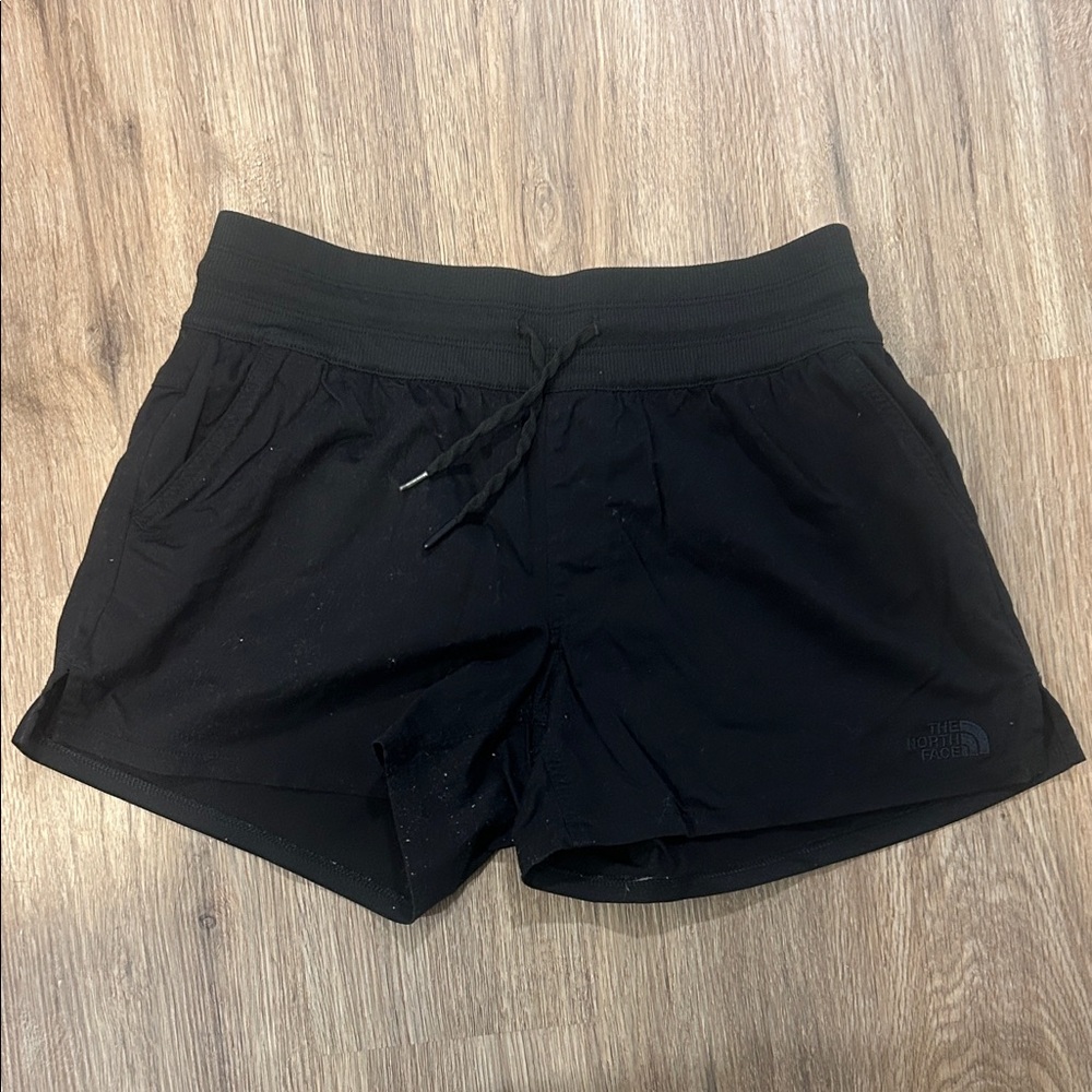 The North Face Women's Black Athletic Drawstring Shorts